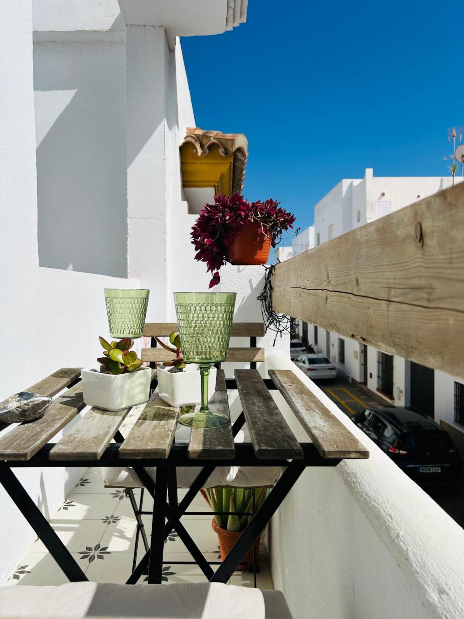 Apartamento Gades Conil C コニル・デ・ラ・フロンテラ エクステリア 写真